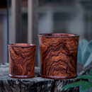 聚檀阁海南黄花梨笔筒摆件文房雅致之物天然海黄老料降香黄檀文玩文四宝 笔筒