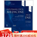 现货《西氏内科学（塞西尔医学教科书）第 27 版（2 卷套装）》Goldman-Cecil Medicine, 2-Volume Set (Cecil Textbook of Medicine) 27