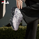 FILA 斐乐官方女鞋FERN 2摩登运动鞋2025春季新款蕨草鞋2代休闲鞋 寂静粉/烟玫瑰粉-HR 37.5