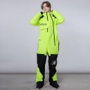 RAWRWAR2023新潮男女同款连体滑雪服户外单板防水保暖滑雪服滑雪装备 722 荧光绿（男） S