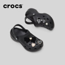 卡骆驰crocs经典云朵老爹鞋洞洞鞋时尚百搭女鞋拖鞋一脚蹬|206750 黑色-001(含智必星) 38 (240mm)