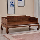 甘木匠红木家具非洲鸡翅木 (学名: 非洲崖豆木)鸡翅木罗汉床素面独板罗汉踏客厅沙发床 单床 88cm宽罗汉床