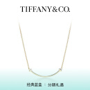 蒂芙尼【新年礼物】 Tiffany T 系列 Smile 项链 微笑项链