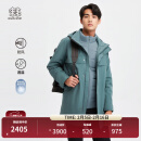 KOLON SPORT/可隆羽绒内胆三合一 男子户外GORE-TEX科技两件套夹克外套 LHGJ3WT627-CI 炭灰 175/L