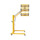 SOLARY  喷漆烤灯烤漆设备烘干灯  3*1050W 三灯红外线烤灯（智能按键）