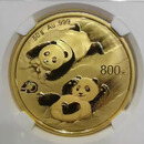 中国金币  熊猫金银币 2022年熊猫金币50克