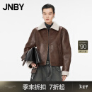 江南布衣（JNBY）【商场同款】24冬新品仿皮衣皮毛一体外套5OAA12090 219/棕咖 XS