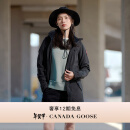 加拿大鹅（Canada Goose）Avery 女士风衣夹克户外风衣大鹅外套 2412L 61 黑色 XL