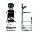 新款T10智能送餐机器人餐厅服务员上菜自动传菜饭送菜多种语言 T10