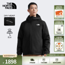 北面（The North Face）棉服男Quest户外防水保暖连帽外套25新品|89TH KX7/宇宙黑 XL /180