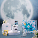INSTAX富士instax立拍立得 一次成像相机 mini12精美礼盒 月光茉莉 含10张fafa花边相纸