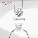 曼迪诺（MATINOO）定制系列培育钻裸钻定制人工人造钻石1钻戒定制求婚订婚520礼物 D-E/VVS/3EX/N 6.58克拉D/VS1/IGI证书