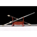 暮婉清莲花楼同款成毅同款刎颈剑少师剑一体花纹钢白铜宝剑冷兵器未开刃 少师剑