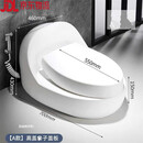 恒洁蹲坐两用马桶一体二合一可蹲可坐双用台式蹲坑坐便器 B款蛋型高坐密封送喷枪 305mm