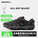 迈乐（Merrell）户外鞋男女款户外徒步溯溪鞋ALLOUTBLAZE轻便透气耐磨防滑休闲鞋 J65105 黑红（男） 41