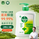 滴露（Dettol）健康抑菌洗手液松木500g瓶 消毒抑菌非补充装 儿童家庭用清爽去油