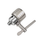 工业级耐用钻夹头车床钻床台钻重型扳手钻夹头1-13 3-16 B16 B18 银色高精[316]B18