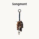 Songmont【文淇同款】山下有松满愿种子串天然菩提子包包挂件 满愿种子 牛仔蓝 现货