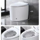 新款迷你47CM超短无水箱小户型马桶最小尺寸坐便器家用座便器 50厘米手按+脚踢+送货上门 400mm