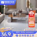蒙娜丽莎现代简约客厅地砖 800x800暖色耐磨灰亮光瓷砖8FMB106540PM 【单片价，20平方起售】