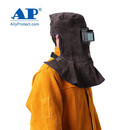 友盟 AP-3001 牛皮翻盖电焊面罩 阻燃 电焊焊接防护帽防烫防焊渣飞溅 55-61cm