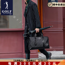 GOLF【高端奢品】男士旅行包手提大容量斜跨包时尚商务防泼水旅行包男 黑色
