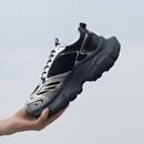 美职棒（MLB）官方老爹鞋女鞋子 四季款休闲鞋百搭跑步鞋厚底运动鞋 3ASHWD15N 纽约洋基队/黑色 36.5 (230mm)