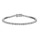 ZND中南钻石河南人工培育钻石手链手镯18K金节日礼物送女友老婆妈 共约16.17ct满钻/单颗约49分/17.5#/GIC证书 可定制  联系客服