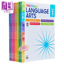 美国新课标教辅 光谱练习册 语言艺术系列9册 幼儿园-八年级 Spectrum Language Arts Workbook Grade K-8