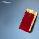 都彭法国都彭打火机SLIM7纤薄炬式防风莲红27707 男士礼物