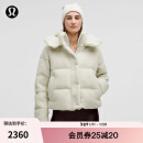 lululemon丨Wunder Puff 女士短款羽绒外套 *纹理拉绒 LW4CJJS 骨白 S /6