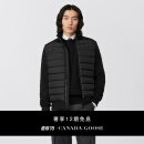 加拿大鹅（Canada Goose）【新品】HyBridge Huron 男士全拉链羽绒针织夹克休闲外套 6620M 61 黑色 M