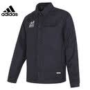 阿迪达斯（adidas）棉服男士外套冬季新款夹棉保暖运动服棉袄翻领防风休闲棉衣JE6103 JE6103传奇墨水蓝 XL
