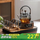 茗光茶壶玻璃煮茶壶可电陶炉加热煮茶器家用烧水壶煮泡茶具套装