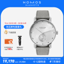 NOMOS格拉苏蒂手表大都会系列银灰盘女士机械表时尚摩登 渐尖指针1122