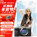 索尼（SONY）Alpha 7C II全画幅微单相机 创意外观滤镜 轻便小巧 简易操控 银色 单机身（a7c2/A7C II/A7CM2）