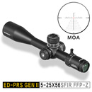 DISCOVERY发现者ED-PRS 5-25*56SFIR前置 ZEROSTOP高清抗震户外瞄准镜34mm ED-GEN2 5-25X56（MOA） 20mm夹具