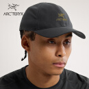 ARC'TERYX始祖鸟 BIRD WORD CAP 透气 男女同款 弯檐帽 24K BLACK/黑色 L-XL