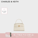 CHARLES&KEITH鳄鱼纹凯莉包手提包斜挎包包女包七夕礼物CK2-50270880-1