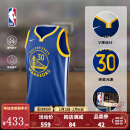 NIKE耐克NBA官方-勇士队库里球衣运动背心速干男篮球服DN2005-401 勇士/库里速干球衣（蓝色） L