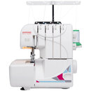 真善美Janome MOD8933 Serger 带铺设螺纹 3 和 4 螺纹可转换 带差速进料