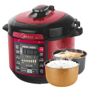 美的(Midea)/MY-QC50A5电压力锅一锅双胆5L家用大容量智能压力锅【尾货机】 红色