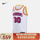 耐克（NIKE）2024/25赛季金州勇士队 HARDWOOD CLASSICS Dri-FIT 男子速干球衣 FQ4689-103 L