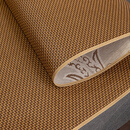 蓓燕冰丝凉席冬夏两用草席子家用双面折叠藤席夏季学生宿舍单人床 贡藤加厚款双面席(无枕套) 90cmx190cm