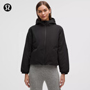 lululemon丨女士带夹层连帽外套 LW4CEDS 黑色 M