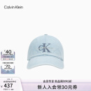 Calvin KleinJeans【女神节礼物】男女复古ck刺绣运动牛仔鸭舌帽棒球帽4G5041G LHL-牛仔浅蓝 均码 OS