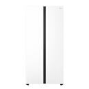 美的（Midea）BCD-601WUKGPZM(E)微晶一周鲜对开门大容量零嵌无霜冰箱官旗品质家电尾货 BCD-601WUKGPZM(E)霜影白