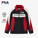 FILA【斐护科技】斐乐童装儿童棉服2025年春季新款男童中大童外套 传奇蓝-NV 160
