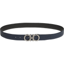 【95成新】菲拉格慕（Ferragamo）男士双面可调节GANCINI皮带 0697875_C_115 礼物送男友  