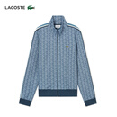 LACOSTE法国鳄鱼男装25春夏新款时尚潮流拉链卫衣外套|SH1368 HGI/灰蓝色印花 S 3